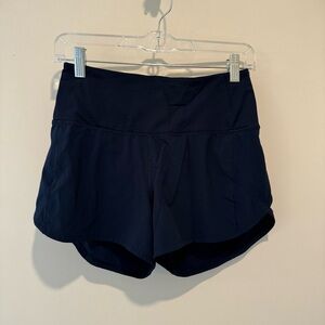 Navy Blue Lululemon Shorts